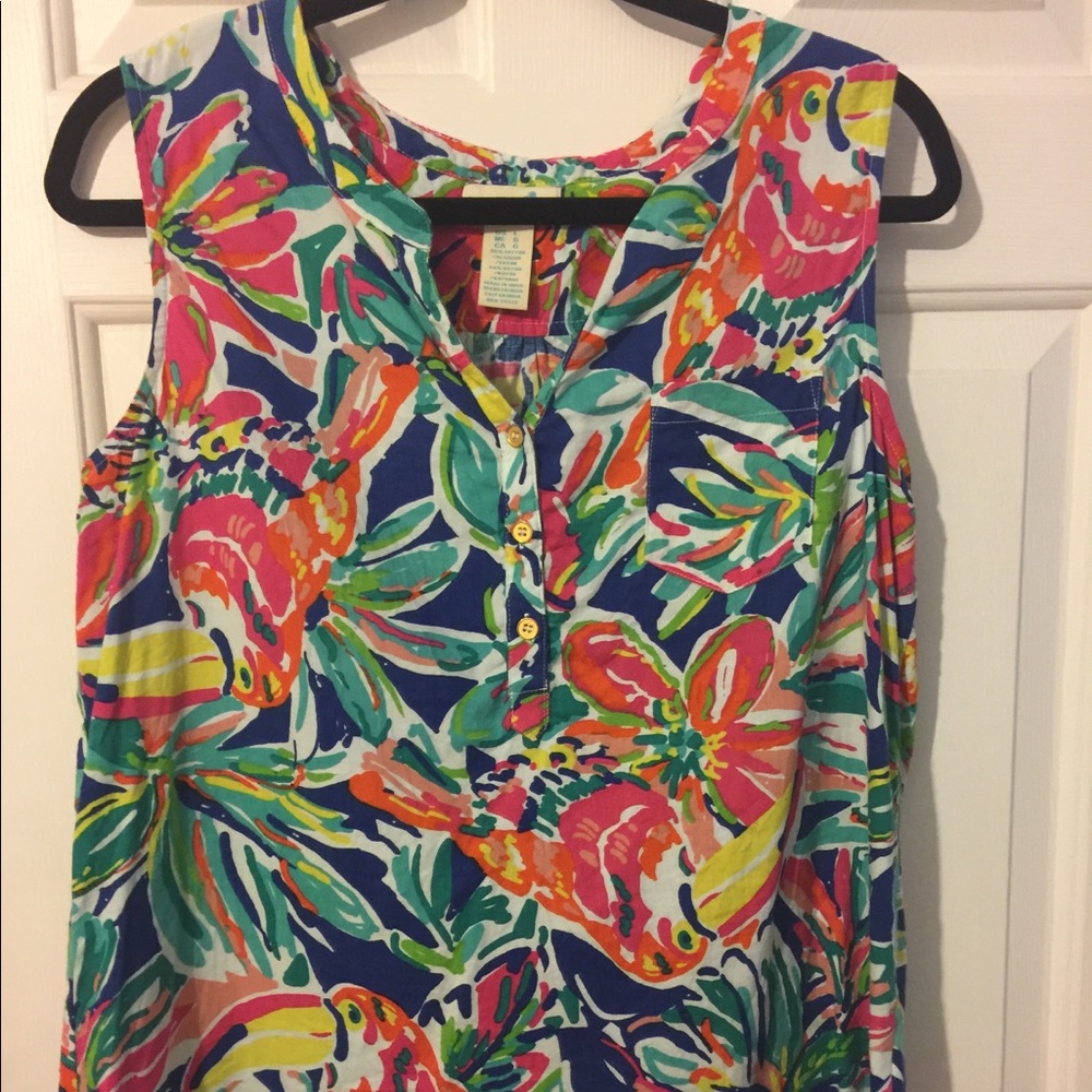 Lilly Pulitzer (look a like top)